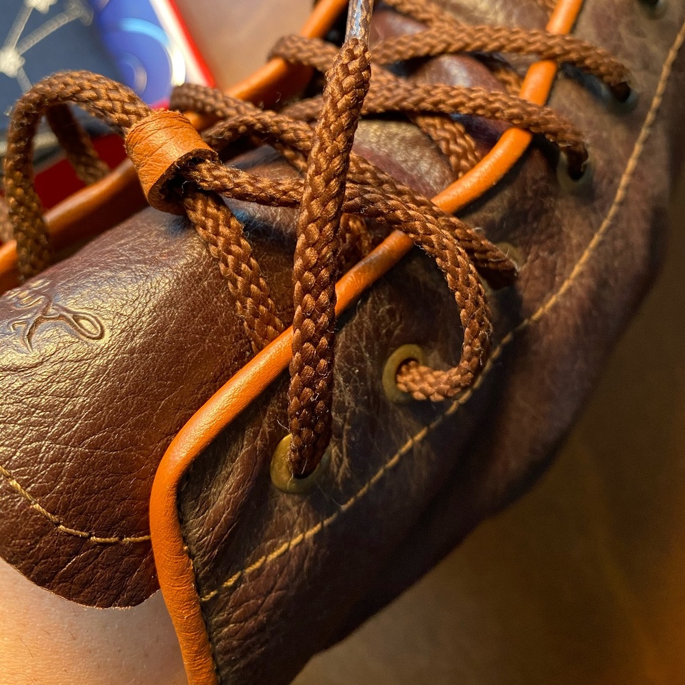 Brown Leather Booties (8.5/9)